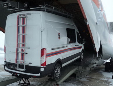 Аварийно-спасательный автомобиль на базе FORD