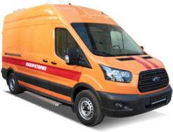 Мобильная лаборатория неразрушающего контроля (МЛНК) на базе Ford Transit