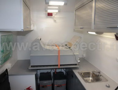 Мобильная лаборатория неразрушающего контроля (МЛНК) на базе Ford Transit