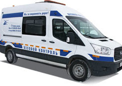 Лаборатория Весогабаритного Контроля на базе Ford Transit L3H3