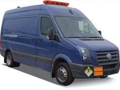 Автомобиль для перевозки опасных грузов 7 класса Volkswagen Crafter