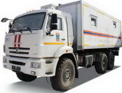 Командно штабная машина на базе КАМАЗ-43118