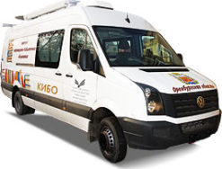 Передвижная библиотека Volkswagen Crafter