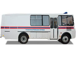 Газоспасательный автомобиль на базе ПАЗ 4234