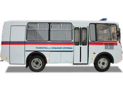 Газоспасательный автомобиль на базе ПАЗ 32053