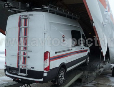 Аварийно-спасательные автомобили Ford Transit