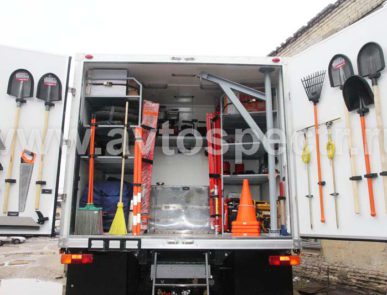 Аварийно-спасательные автомобили КАМАЗ с прицепом