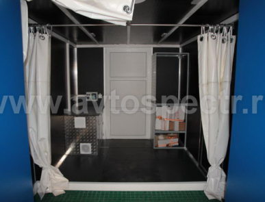 Прицеп специальный. Мобильный комплекс дезактивации