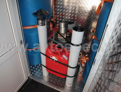 Прицеп специальный. Мобильный комплекс дезактивации