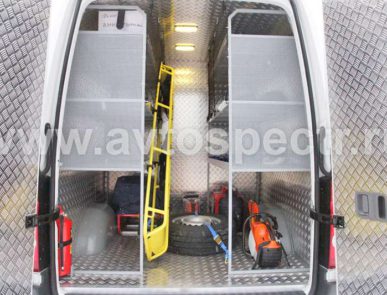 Аварийно-спасательные автомобили Volkswagen Crafter