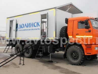 Передвижной культурный центр КАМАЗ 43118