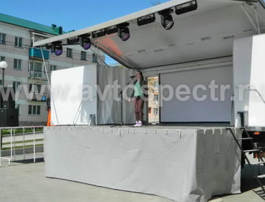 Передвижной культурный центр КАМАЗ 43118