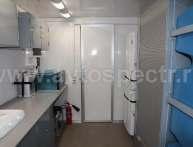 Жилой модуль на автомобиле КАМАЗ 43118-46