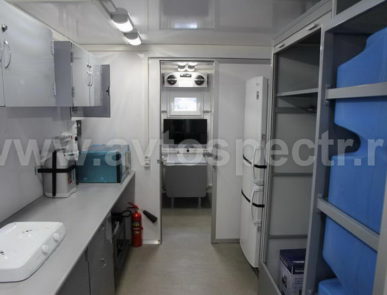 Жилой модуль на автомобиле КАМАЗ 43118-46