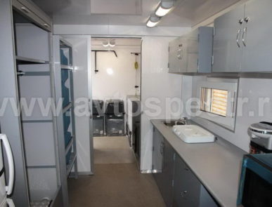 Жилой модуль на автомобиле КАМАЗ 43118-46