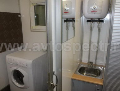 Передвижная баня на базе прицепа СЗАП