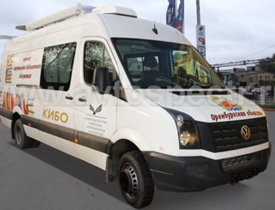 Передвижная библиотека Volkswagen Crafter