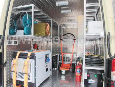 Пункт управления беспилотных летательных аппаратов Mercedes Benz Sprinter 319 CDI