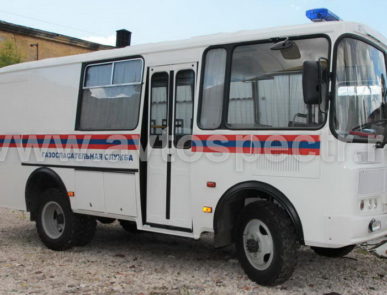 Газоспасательный автомобиль ПАЗ 320530