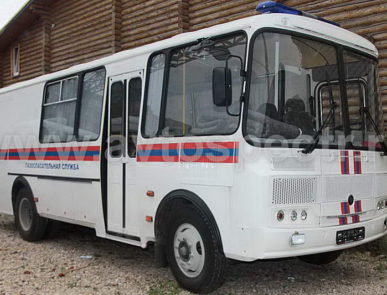 Газоспасательный автомобиль на базе ПАЗ 4234