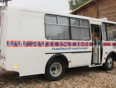 Газоспасательный автомобиль на базе ПАЗ 32053