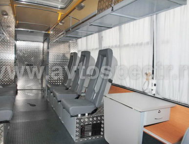 Газоспасательный автомобиль на базе ПАЗ 32053