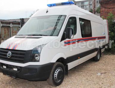 Газоспасательные автомобили на базе Volkswagen Crafter