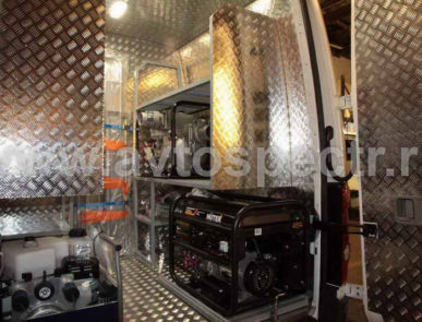 Газоспасательные автомобили на базе Volkswagen Crafter