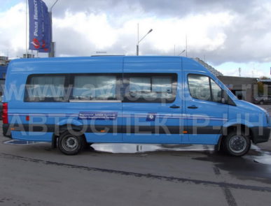 Передвижной кабинет по охране труда Volkswagen Crafter