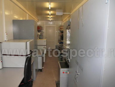 Мобильная строительная лаборатория по испытанию бетона