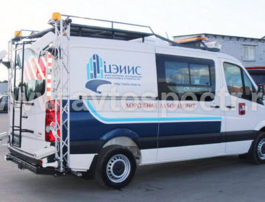 Передвижная дорожная лаборатория Volkswagen Crafter