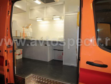 Мобильная лаборатория неразрушающего контроля (МЛНК) на базе Ford Transit