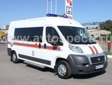 Передвижная лаборатория радиационного контроля Fiat Ducato