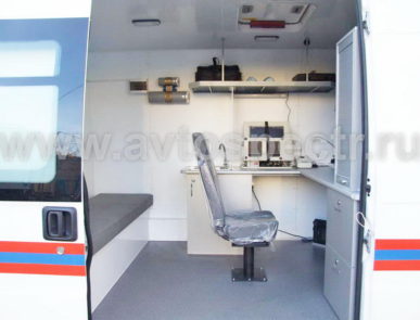 Передвижная лаборатория радиационного контроля Fiat Ducato