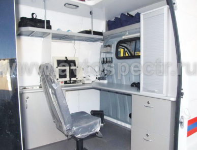 Передвижная лаборатория радиационного контроля Fiat Ducato