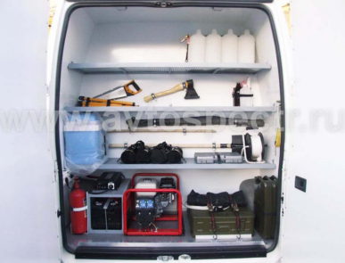 Передвижная лаборатория радиационного контроля Fiat Ducato