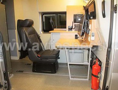 Передвижная лаборатория радиационного контроля на базе Ford Transit