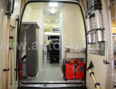 Передвижная лаборатория радиационного контроля на базе Ford Transit