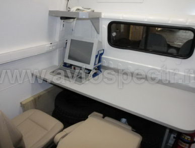 Передвижная лаборатория радиационного контроля Ford Transit