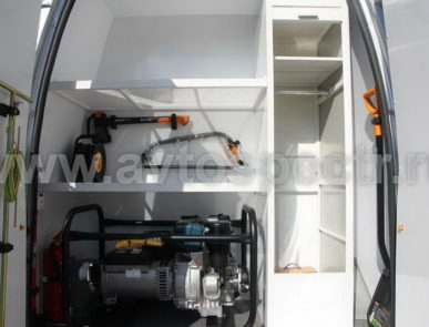 Передвижная лаборатория радиационного контроля Ford Transit