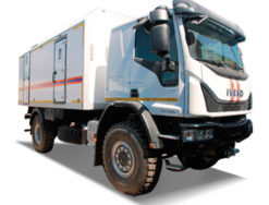 Передвижная лаборатория радиационного контроля на базе IVECO MLL 150E28W