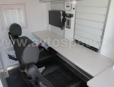 Передвижная лаборатория радиационного контроля на базе IVECO MLL 150E28W