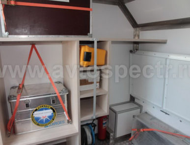 Передвижная лаборатория радиационного контроля на базе IVECO MLL 150E28W