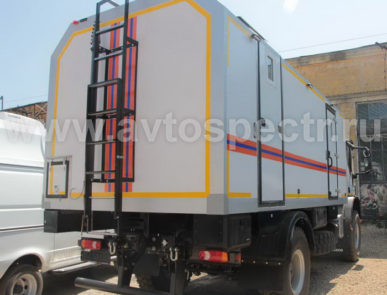 Передвижная лаборатория радиационного контроля на базе IVECO MLL 150E28W