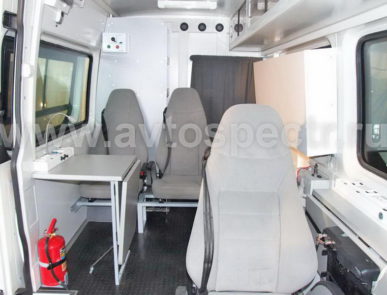 Передвижная лаборатория радиационного контроля на базе Volkswagen Crafter