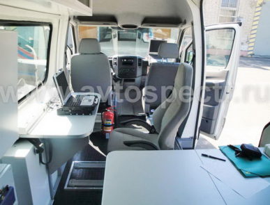 Передвижная лаборатория радиационного контроля на базе Volkswagen Crafter