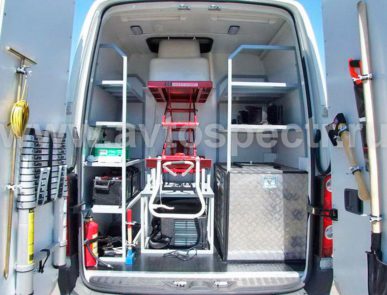 Передвижная лаборатория радиационного контроля на базе Volkswagen Crafter