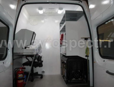 Передвижная лаборатория санитарной экспертизы Ford