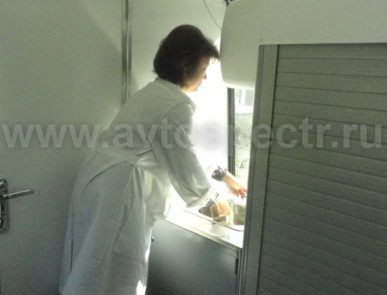 Передвижная ветеринарно санитарная лаборатория ПАЗ-3206