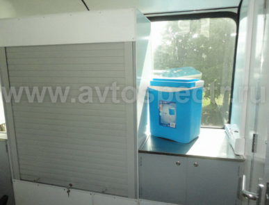 Передвижная ветеринарно санитарная лаборатория ПАЗ-3206